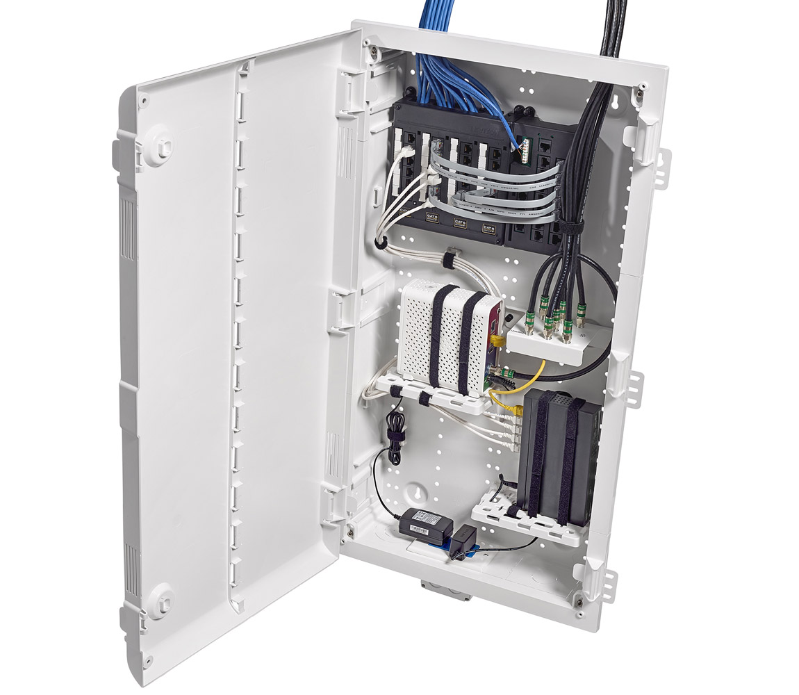Leviton Structured Wiring Panel