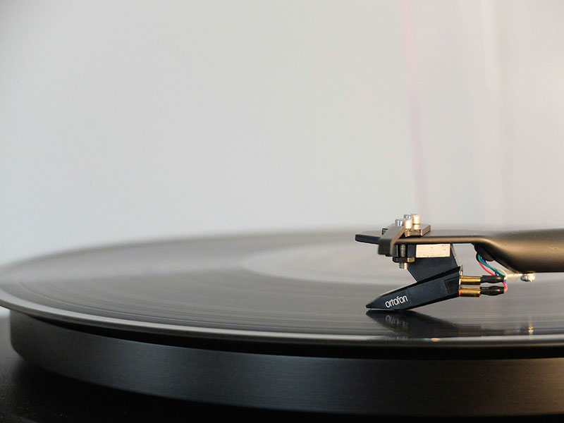 Vinyl Record Playing