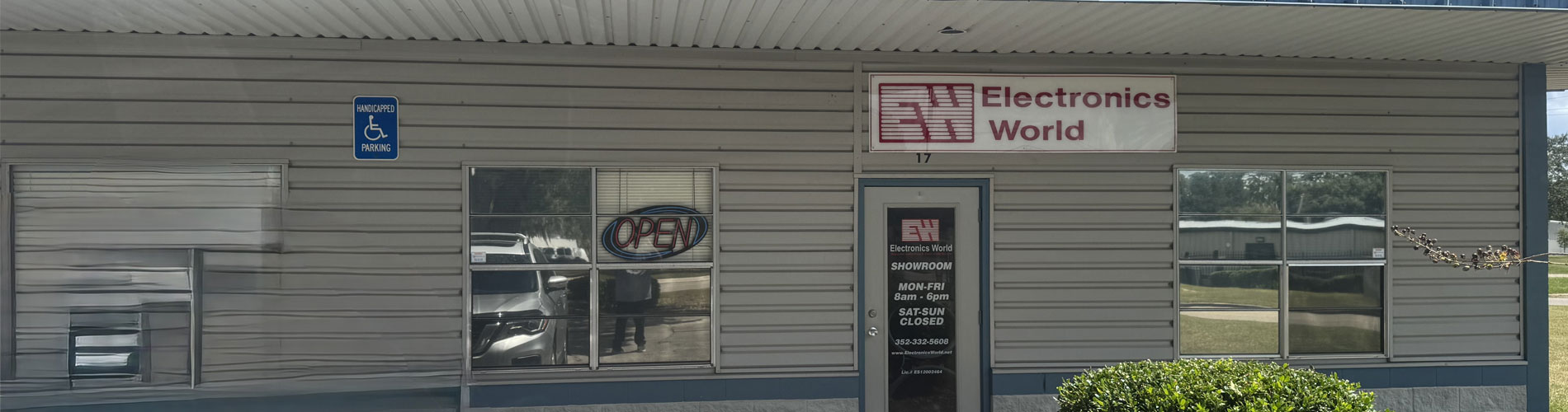 Electronics World Store Front